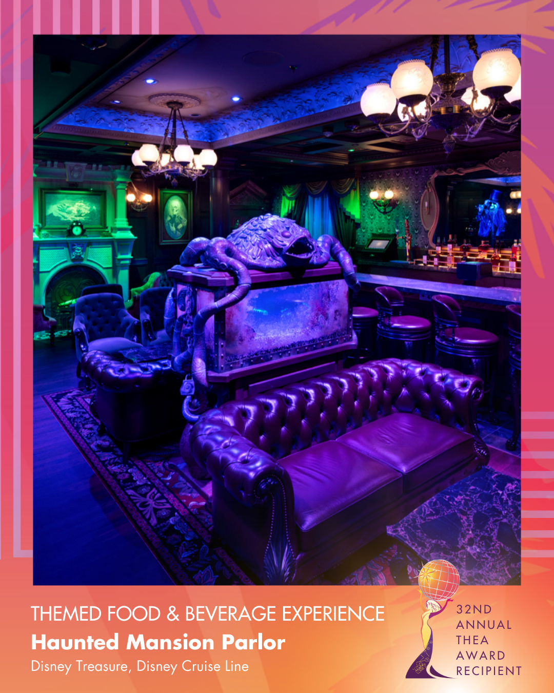 Haunted Mansion Parlor